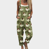 Behagelig Trykt Jumpsuit