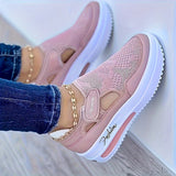 Åndbare Slip-On Sneakers med Stabil Komfort