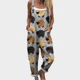 Behagelig Trykt Jumpsuit
