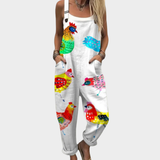 Komfortable Trykte Overalls