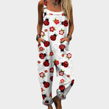 Behagelig Printet Jumpsuit