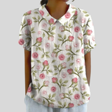 Elegant Blomstret Komfort Top