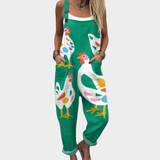 Behagelig Trykt Jumpsuit