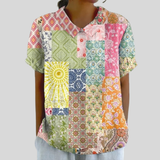 Elegant Blomster Komfort Top