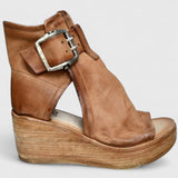 Karline - Klassiske Wedge Sandaler