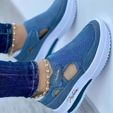 Åndbare Slip-On Sneakers med Stabil Komfort