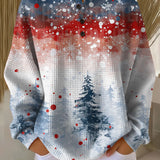 Audrey | Vintertræ Print Jumper