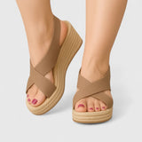 Bellany - Krydsede Vedge Sandaler