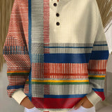 Hannah | Farveblok Stribet Jumper