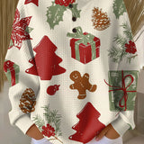 Thea | Julegave Print Jumper