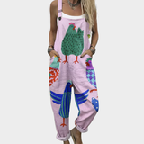 Behagelig Trykt Jumpsuit