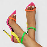 Olive - Stiletto Hæle