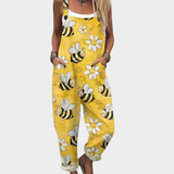 Behagelig Trykt Jumpsuit