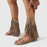 Eira - Chic Frynse Sandaler